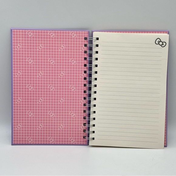 Sanrio Hello Kitty Spiral Notebook - HK Science Rules Purple - Picture 3 of 7